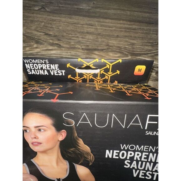 SaunaFX Women s Slimming Neoprene Sauna Vest with Microban. Size Medium. NWT. U - Picture 4 of 4